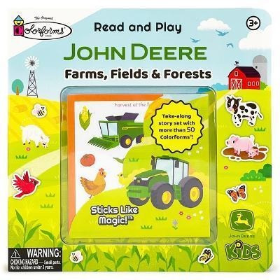 Libro John Deere Kids Farms, Fields & Forests (colorforms...