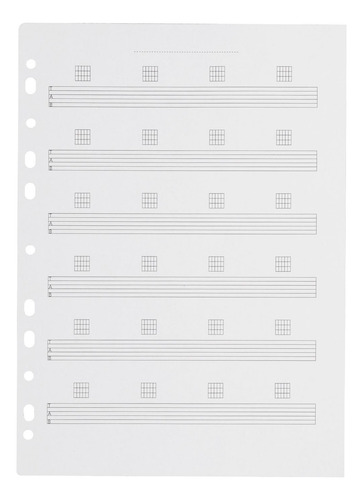 Porta Archivos De Partituras, 30 Páginas Interiores.