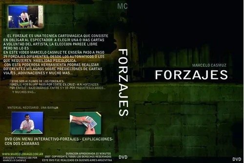 Forzajes (video Online) De Marcelo Casmuz - Bazar De Magia | Mercado Libre