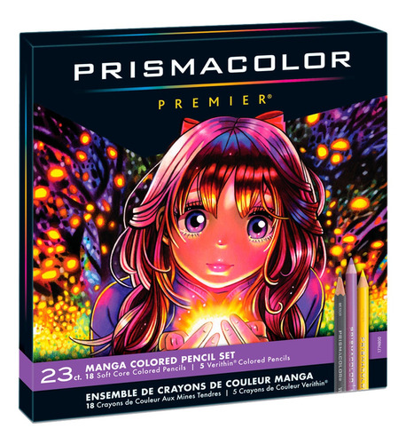 Lápices De Colores Prismacolor Set 23 Manga