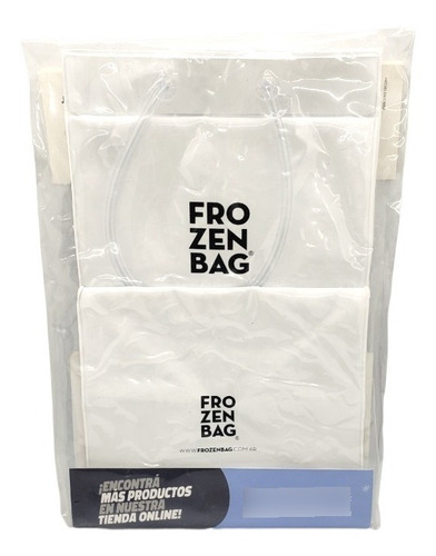 Imagen 2 de 2 de Frapera Plegable Frozen Bag Para 2 Botellas