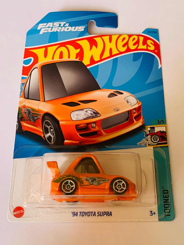 Hot Wheels '94 Toyota Supra,fast & Furious+ Skyline R34