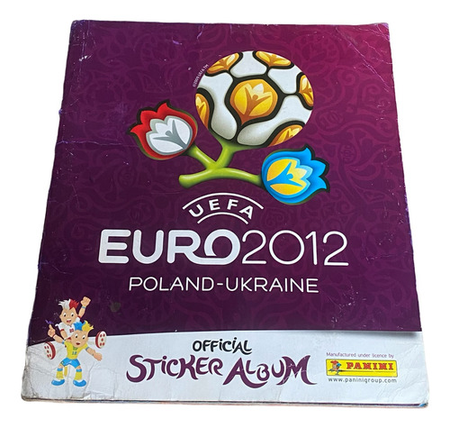 Album Uefa Euro 2012 Poland Ukraine Panini 100% Original