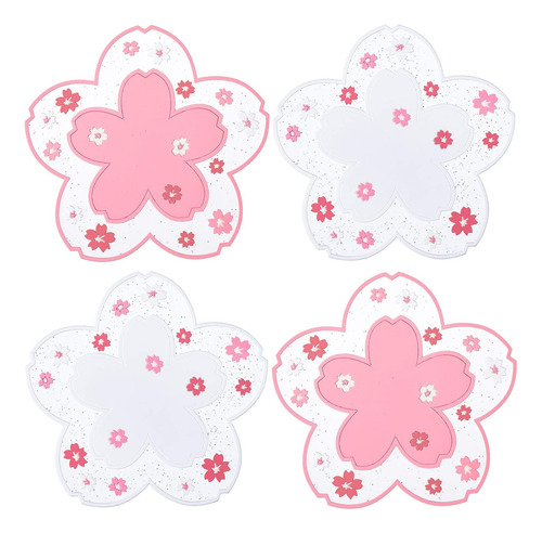 Sakura Pvc Posavasos De Flor De Cerezo Gadgets De Aislamient
