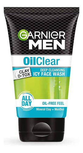 Garnier Lavado Facial Transparente Al Aceite Para Hombre, 3.