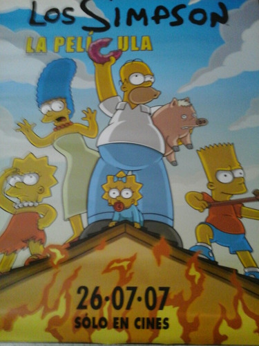 Poster Los Simpson - La Pelicula