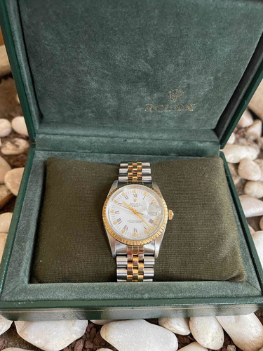 Hermoso Rolex Date Acero Oro Caballero (cartier,omega,tudor)