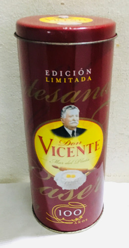 Lata Fideos Don Vicente - Ed. Limitada - 100 Años - Vacia -