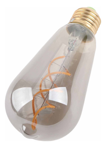 Bombilla Vintage Regulable St64 Con Filamento Led Cálido De
