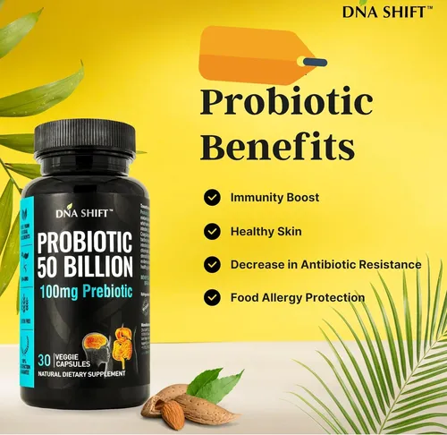 Probióticos --- Con 11 Cepas Vivas Prebióticos Para