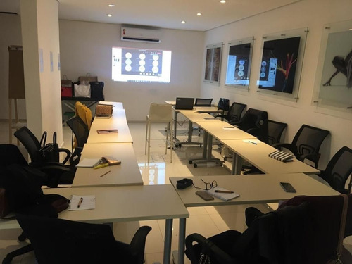 Imagem 6 de 18 de Sala Comercial Mobiliada Para Locação, 35 M² - Brooklin - São Paulo/sp - Sa0298