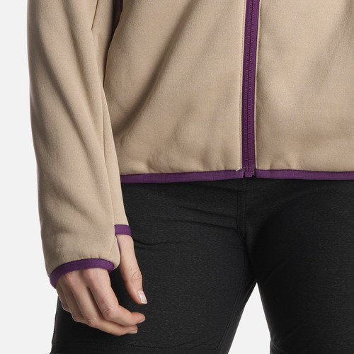 Chaqueta Mujer Altiplano Gris Claro Haka Honu