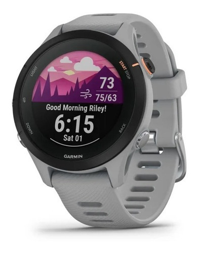 Relógio Smartwatch Esportivo Garmin Forerunner 255s Com GPS Cinza 41mm