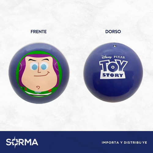 Imagen 3 de 7 de Pelota Goma Toy Story Licencia Oficial Disney