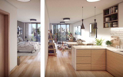 Imagen 5 de 12 de Venta Apartamento Monoambiente Pocitos Yes Plaza Varela