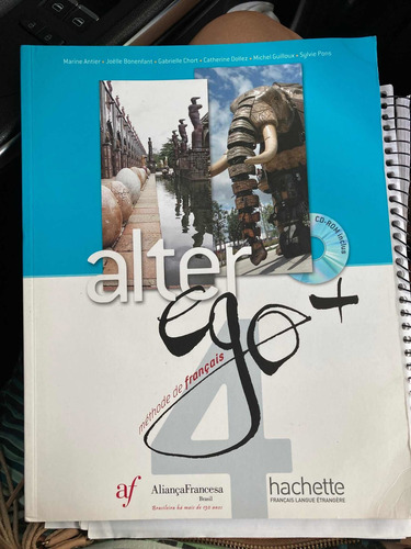 Livro Alter Ego + 4 Methode De Français + Caderno Atividades