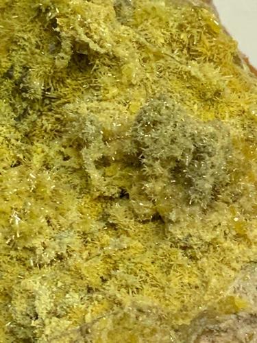 Mimetita Mineral De Colección Mina Santa Eulalia Chihuahua Amarillo (Usado)
