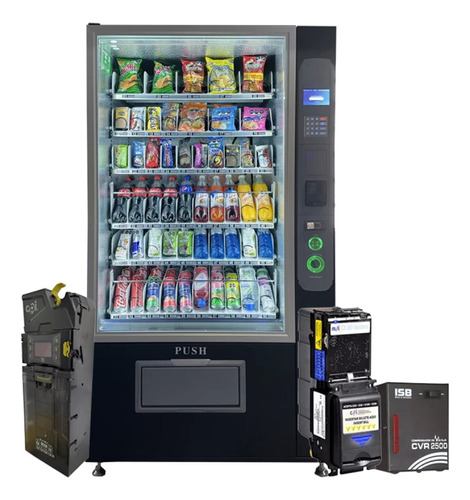 Máquina Vending Hibou 52 - Mixta (botanas Y Bebidas)