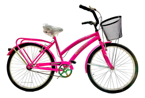 Bicicleta Paseo Lujo R26 Dama Rosa