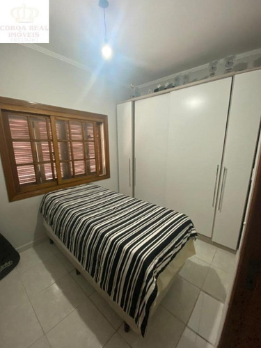 Excelente Sobrado Com 3 Dormitorios E Churrasqueira!! - Sb00194 - 69291476
