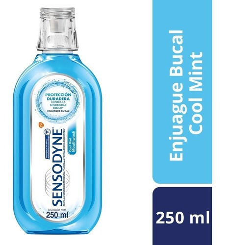 Sensodyne Enjuague Bucal Dientes Sensibles Cool Mint 250ml