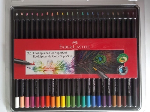 Colores Faber Castell X 24 Supersoft (100% Original)