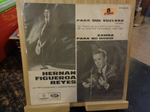 Hernan Figueroa Reyes Para Que Vuelvas Vinilo Simple Promo