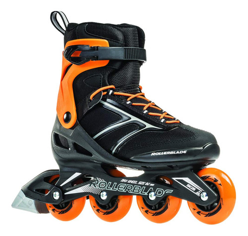 Rollerblade  Zetrablade Alquiler Negro/naranja 7