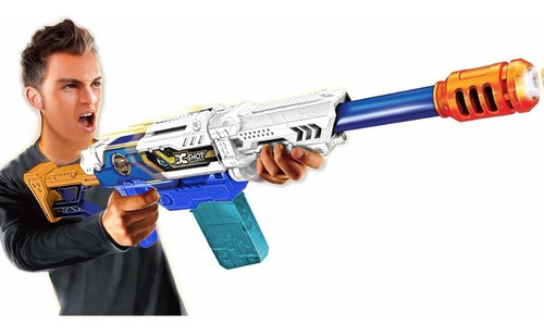 Imagen 5 de 5 de Pistola De Dardos Rifle Con 24 Proyectiles + Cargador