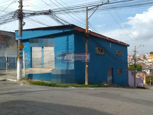 Galpão Para Alugar, 350 M² Por R$ 3.800/mês - Jardim Alvorada - Guarulhos/sp - Ai11986