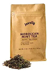 Jovvily Moroccan Mint Tea - 4 Oz - Herbal Tea Blend - Cut &