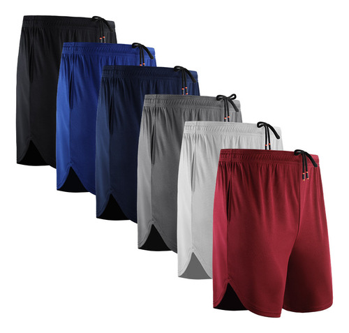 Pantalones Cortos Deportivos De Baloncesto Para Hombre Gym R