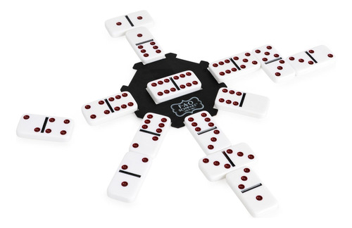 Spin Master Fao Schwarz Double Six Color Dot Dominó, Juego C