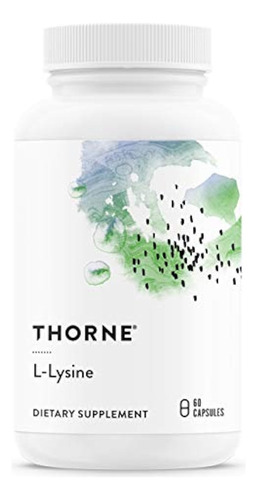 Thorne Lisina - Aminoacido Esencial