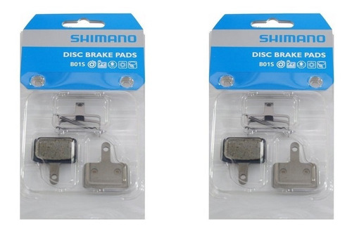 2 Und Pastilha Freio Shimano Resina B01s Altus Acera Alivio