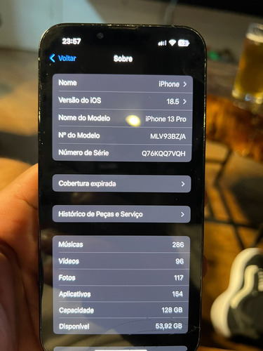 Apple Iphone 13 Pro Usado Bat 100% Verde-alpino (Usado)