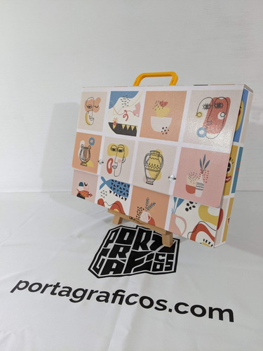 Imagen 3 de 3 de Portaplanos Marca: Portagráficos Mod. Stickers 2 / Tabloide