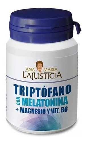 Triptófano Con Magnesio + Vit. B6 + Mel Ana María Lajusticia