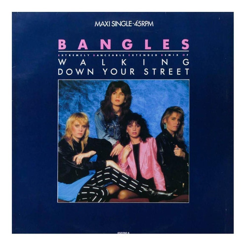 Bangles - Walking Down The Street 12 Maxi Single Vinilo Usad