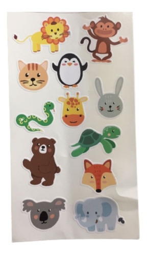 Stickers Vinilo Autoadhesivos X 1 Calco Resistente Al Agua