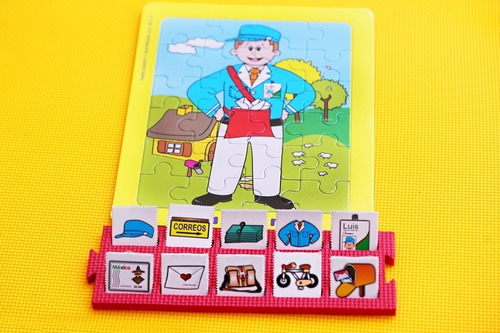 Juego Rompecabezas Oficios/profesiones Didáctico Aprendizaje