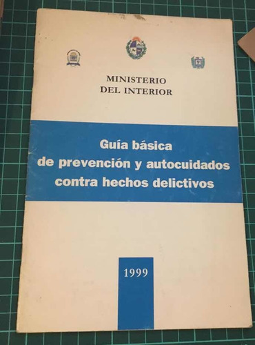 Guía De Prevención Y Autocuidados Hechos Delictivos - 1999