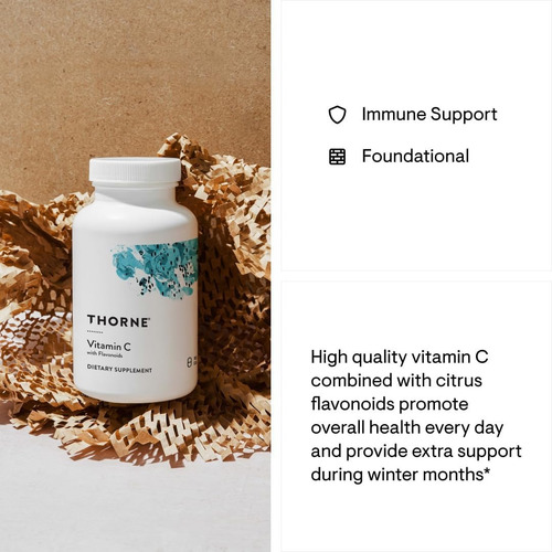 Vitamina C Con Flavonoides Thorne 90 Cápsulas
