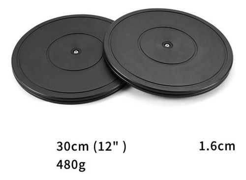 Suporte De Exibição De Mesa Giratória De Placa 30cmx1,8cm