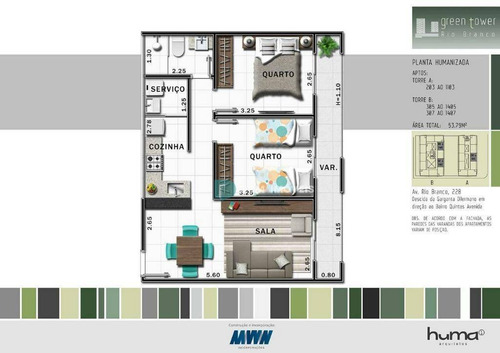 Imagem 14 de 30 de Apartamento 2 Quartos, 1 Vaga De Garagem - Quintas Das Avenidas - Juiz De Fora - Ap0423