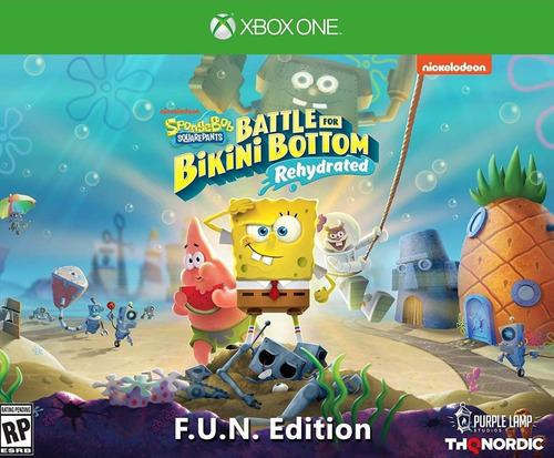 Bob Esponja Edición F.u.n Xbox Promoción Leer Descripción