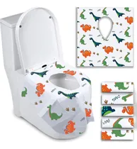 Comprar Fundas Para Asientos De Inodoro Papel Dinosaurio