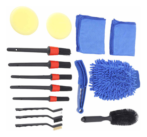 Kit De Limpieza De Cepillos Para Detalles De Automóviles Alt