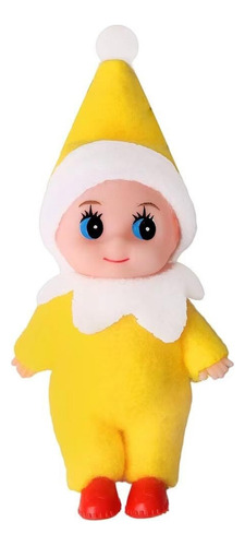 Muñeca De Peluche Suave De 11 Cm For Decoración De Navidad