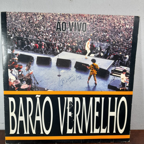 Imagem 1 de 7 de Vinil Lp Barão Vermelho Ao Vivo Bom Estado